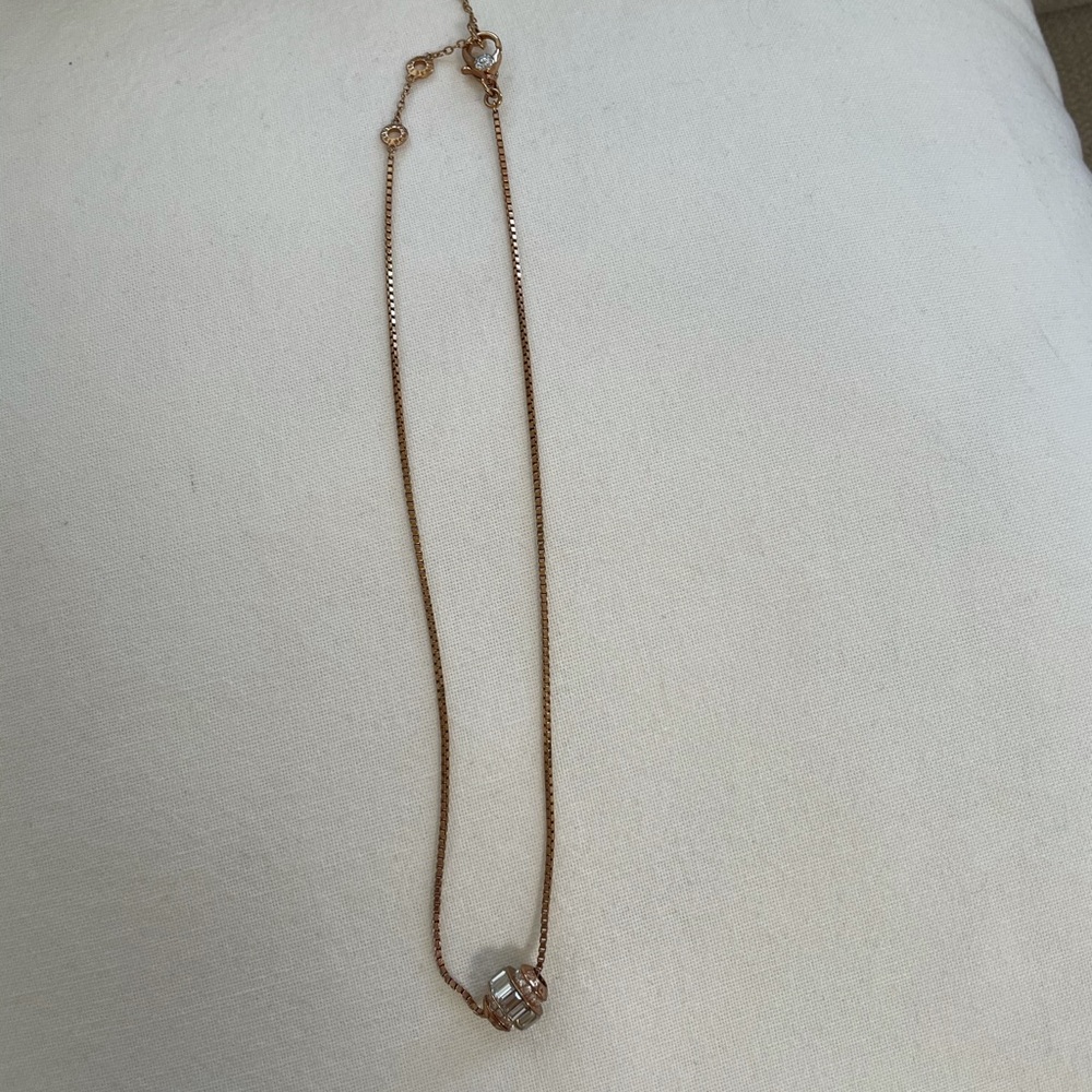 Henri Bendel Rose Gold Necklace